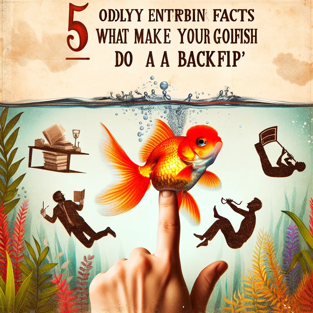 5 Oddly Entertaining Facts That Will Make Your Pet Goldfish Do a Backflip