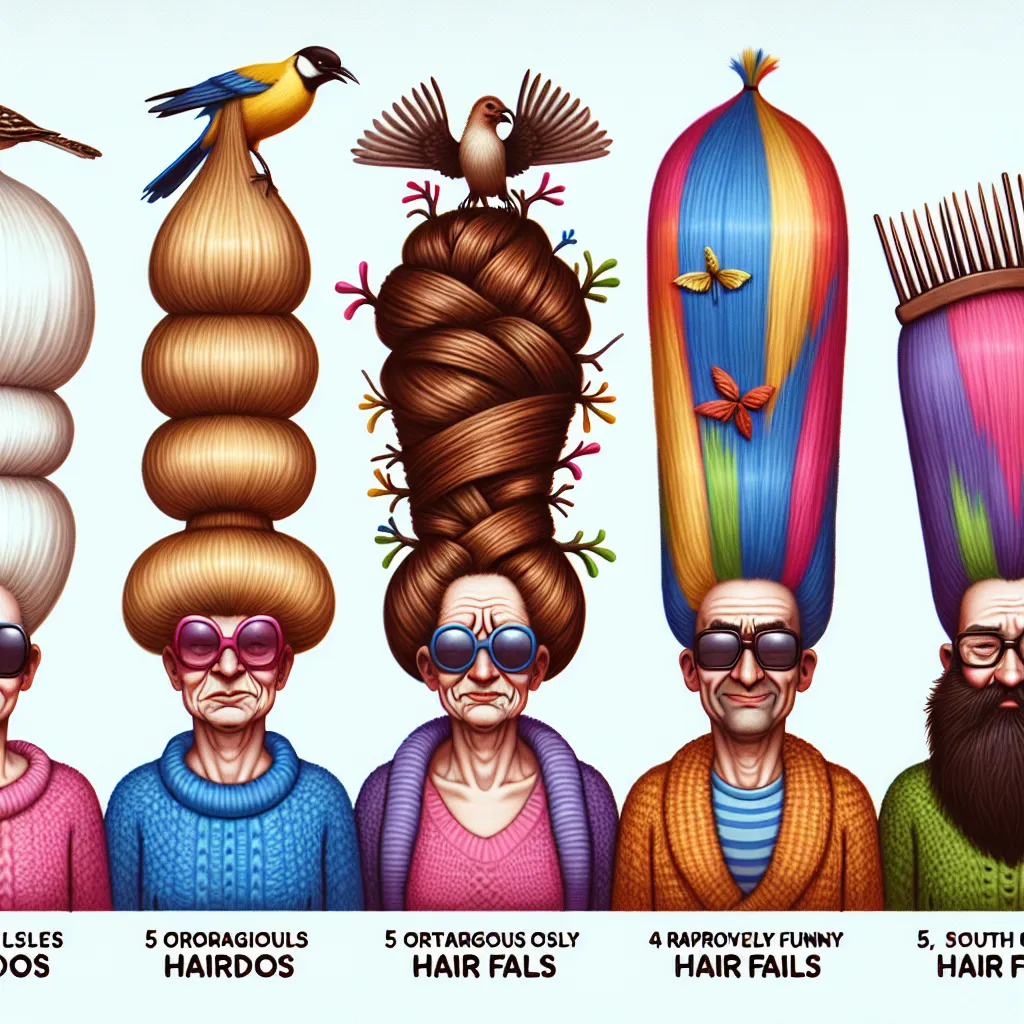 The Chronicles of Hilarious Hairdos: 5 Outrageously Funny Celebrity Hair Fails of 2025