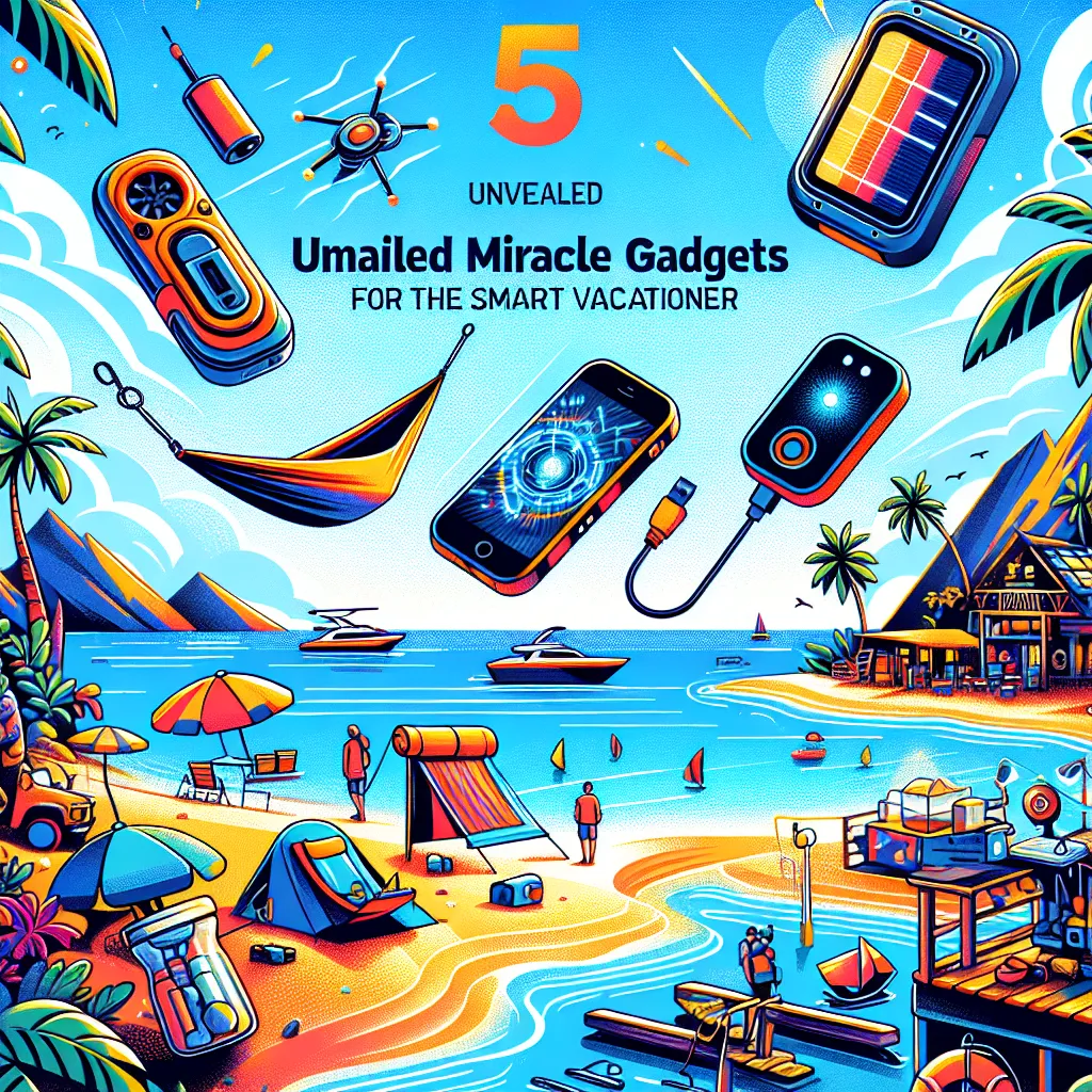 5 Unveiled Miracle Gadgets for the Smart Vacationer