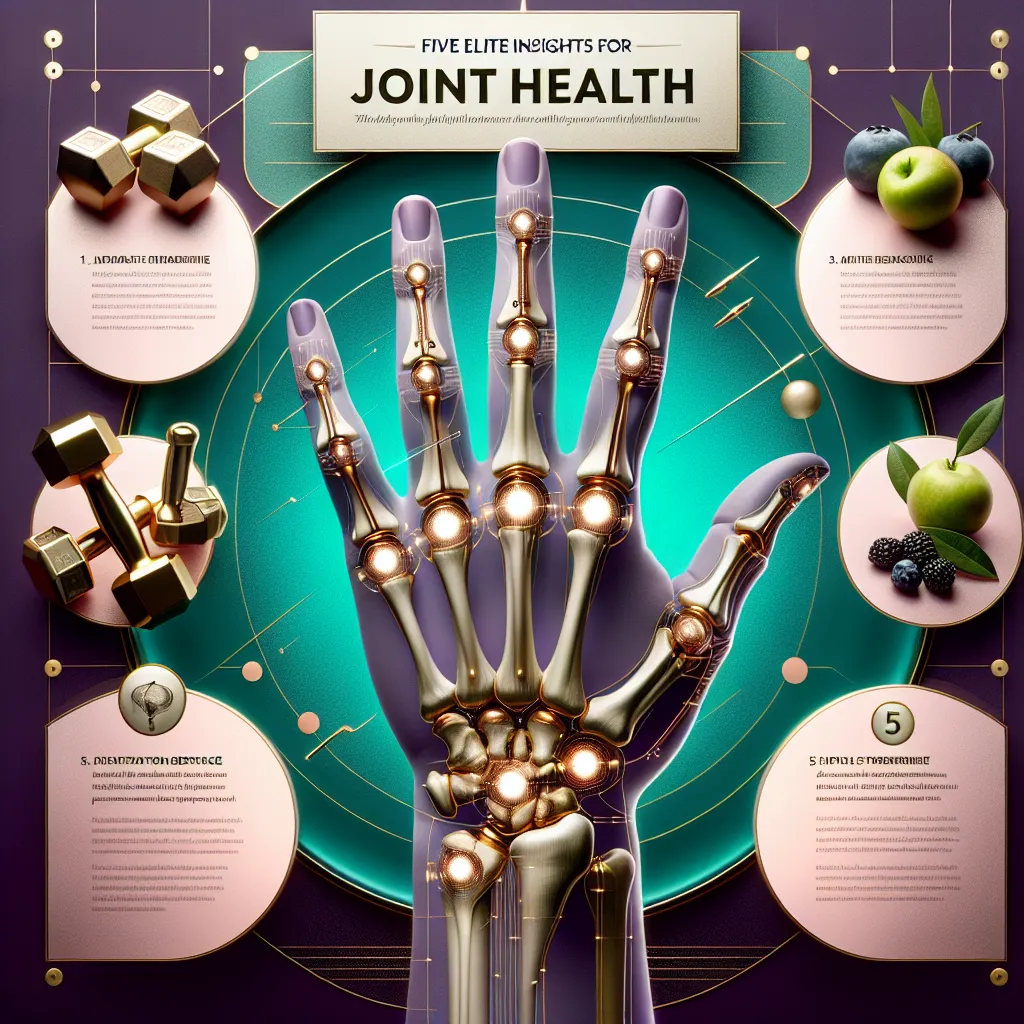 The Quintessential Quorum of Quality Articulation: Five Elite Insights for a Luxurious Pursuit of Joint Health