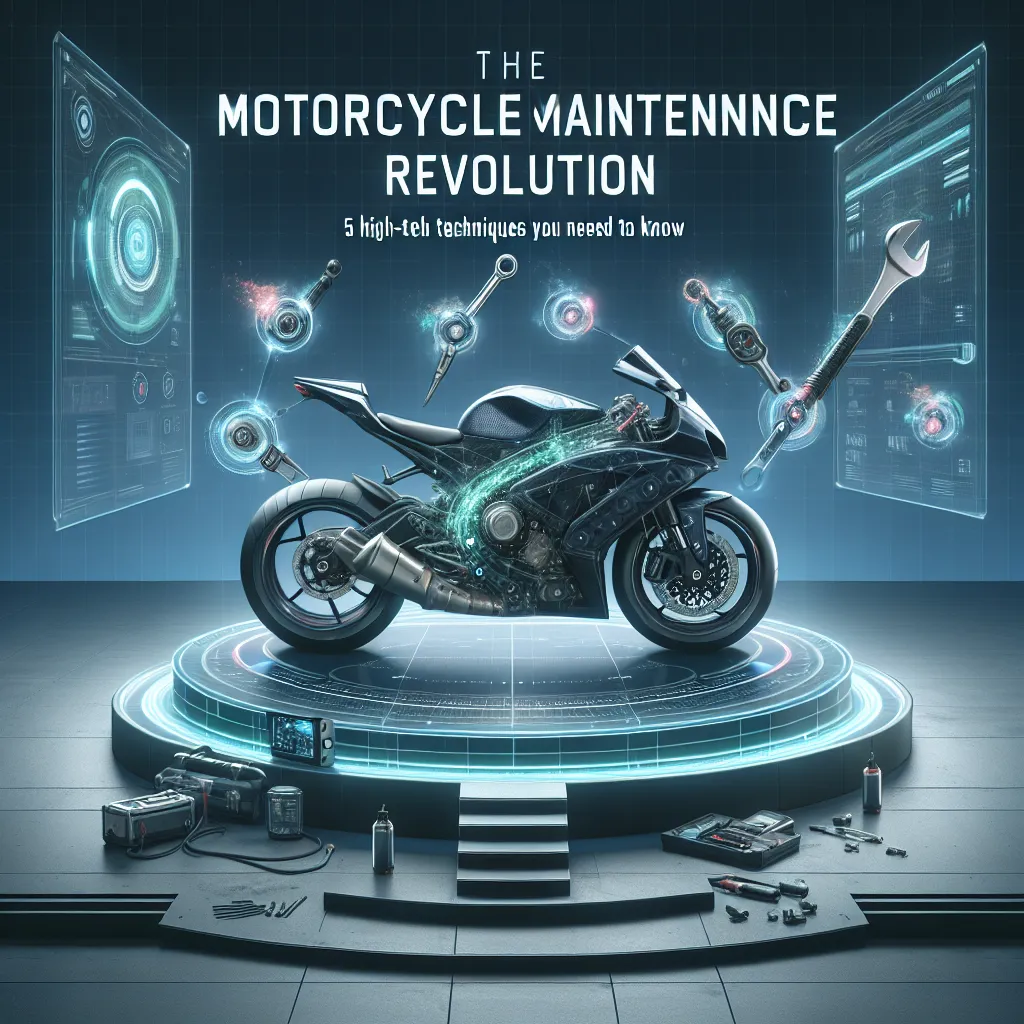 The Motorcycle Maintenance Revolution: 5 High-Tech Techniques You Need to Know