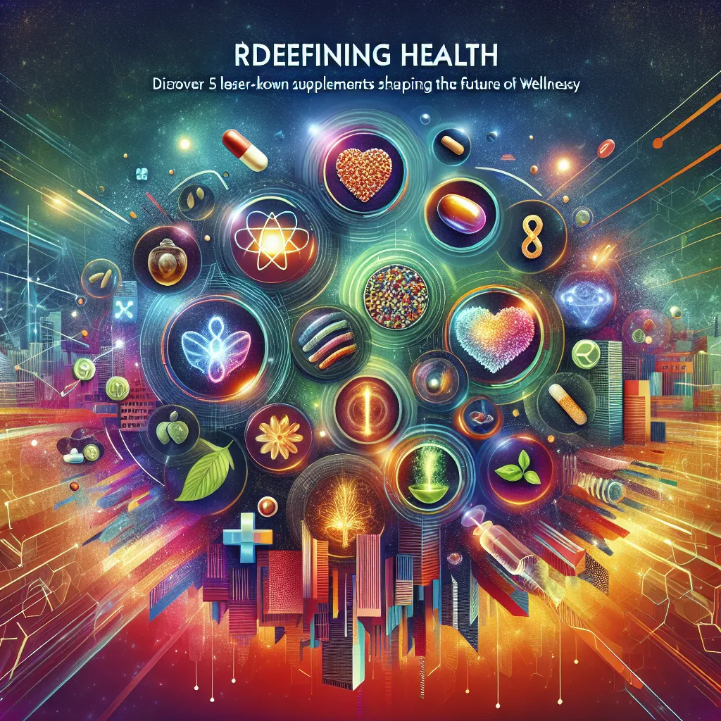 Redefining Health: Discover 5 Lesser-Known Supplements Shaping the Future of Wellness