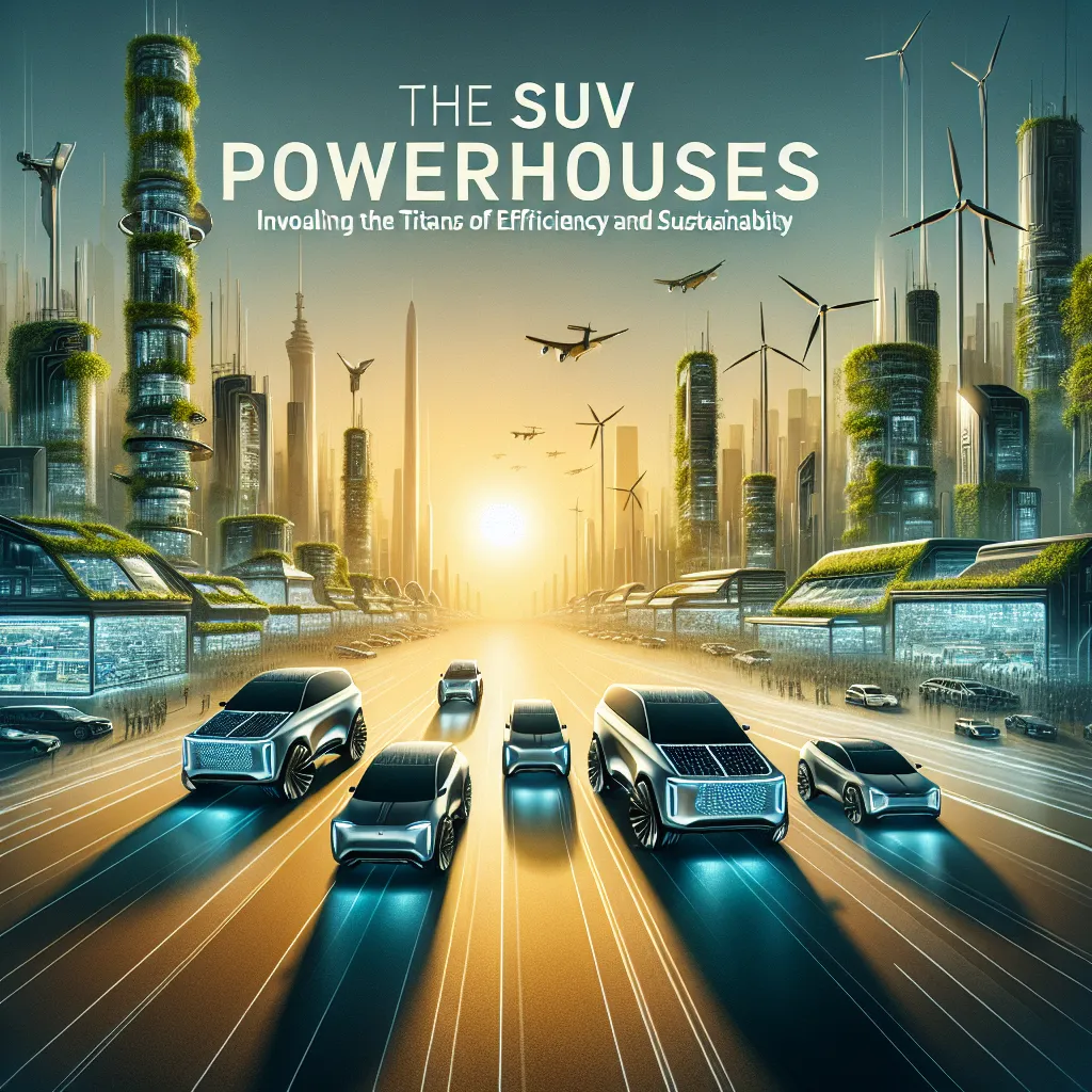 The SUV Powerhouses of 2025: Unveiling the Titans of Efficiency and Sustainability