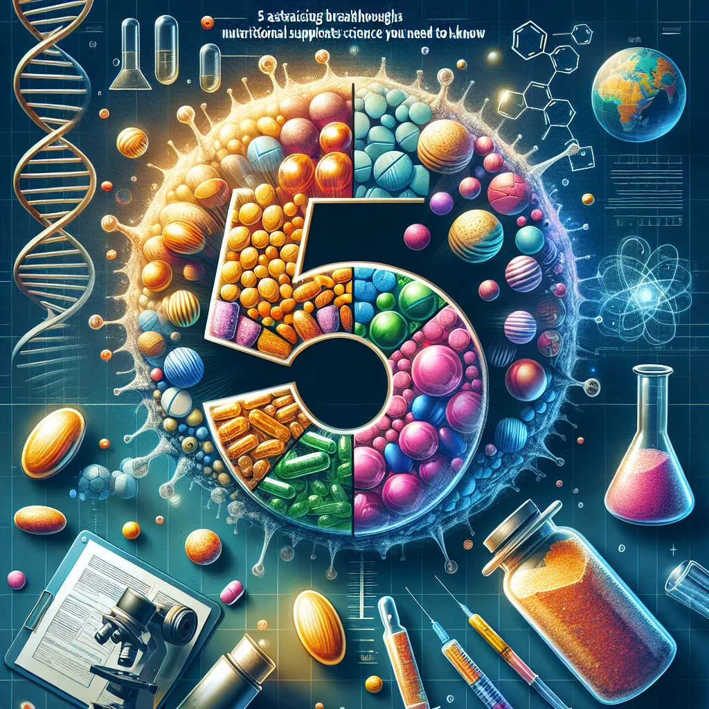 5 Astonishing Breakthroughs in Nutritional Supplements Science You Need To Know