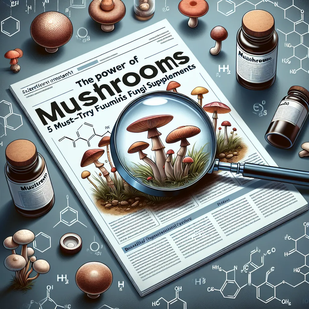 The Power of Mushrooms: 5 Must-Try Fungi Supplements in 2025