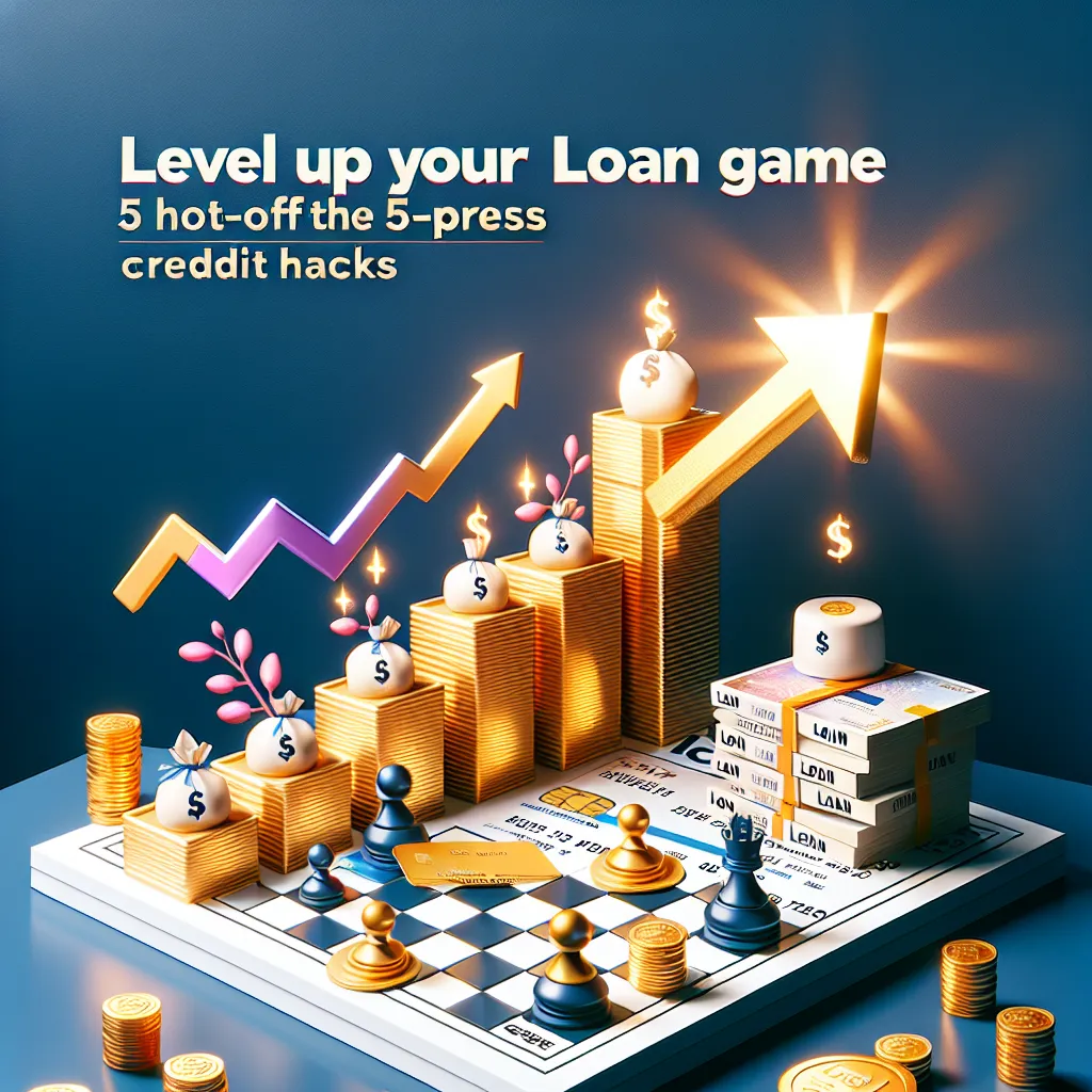 Level Up Your Loan Game: 5 Hot-Off-The-Press Credit Hacks!