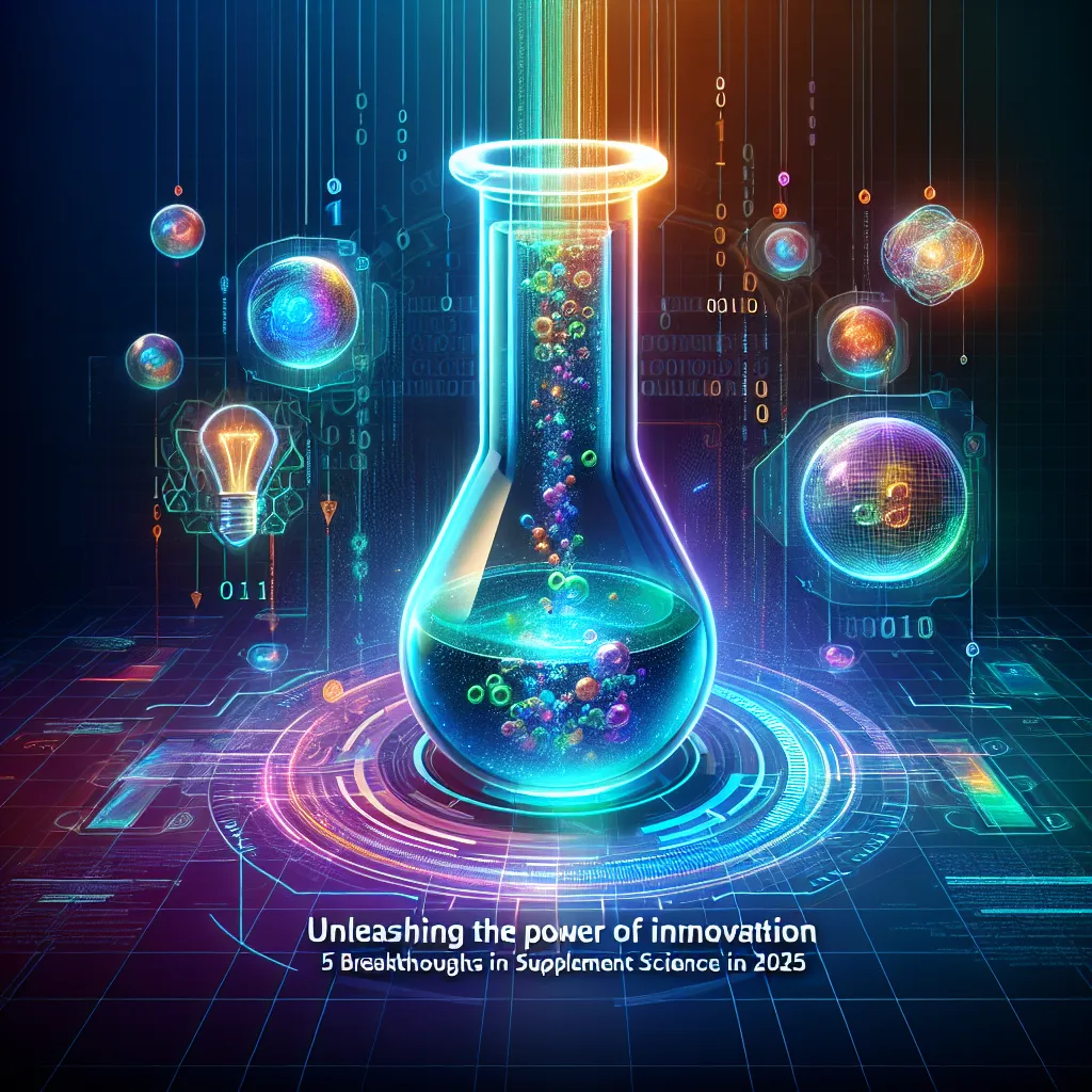 Unleashing the Power of Innovation: 5 Breakthroughs in Supplement Science in 2025