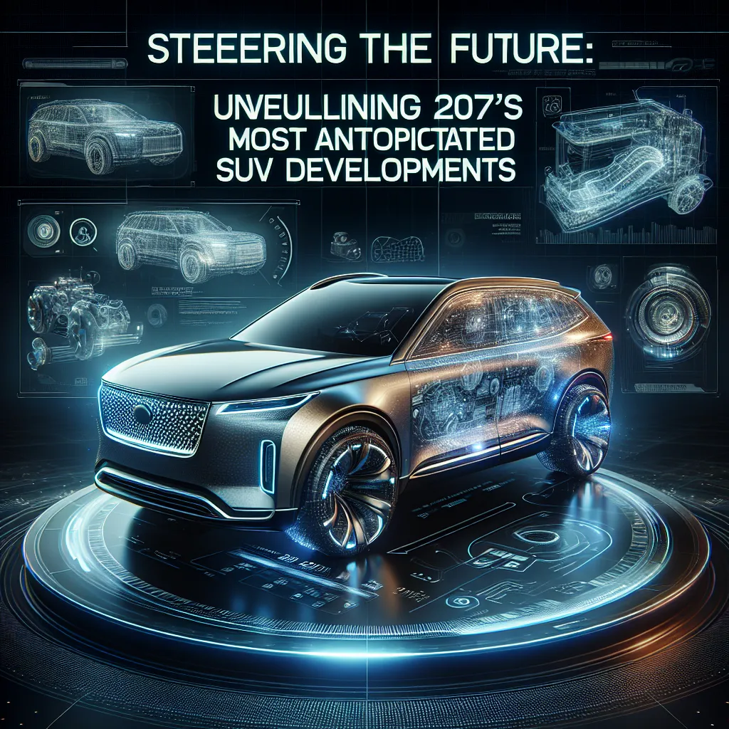 Steering the Future: Unveiling 2027's Most Anticipated SUV Developments