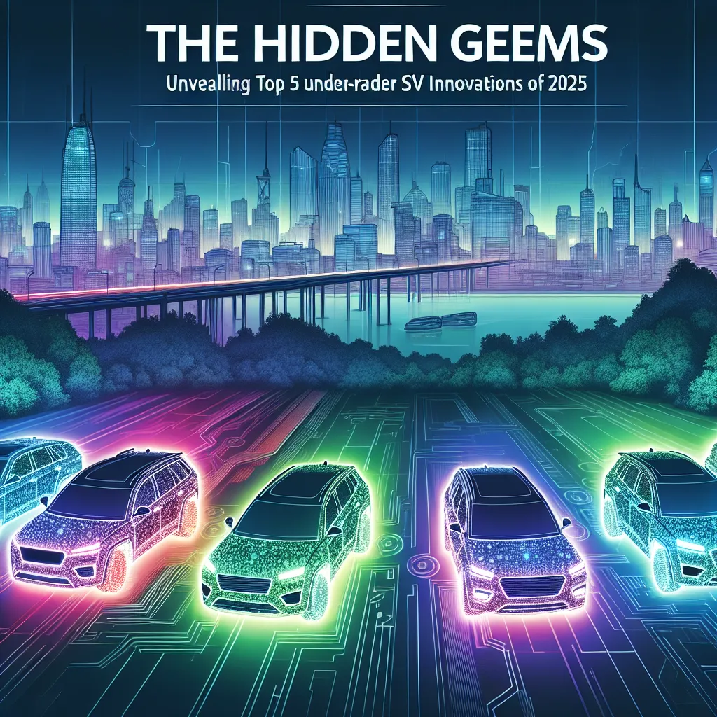 The Hidden Gems: Unveiling Top 5 Under-Radar SUV Innovations of 2025