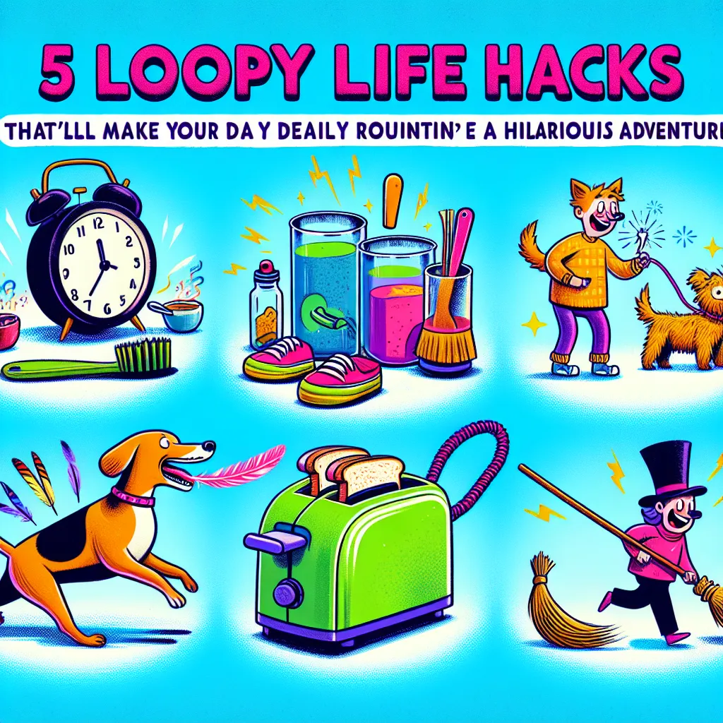 5 Loopy Life Hacks That'll Make Your Daily Routine a Hilarious Adventure!