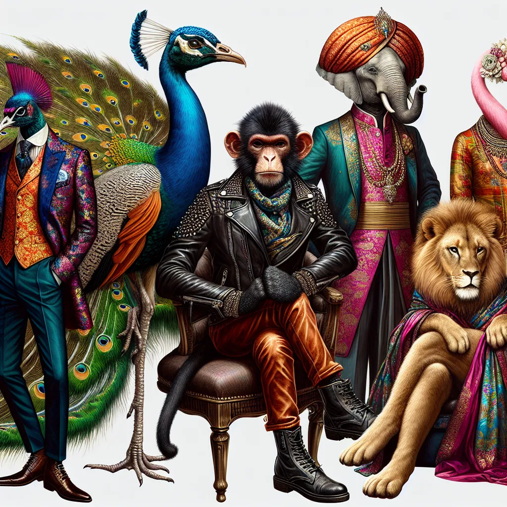 The Untold Tales of Fashion-Forward Animals: Five Jaw-Dropping Styles You Won't Believe!