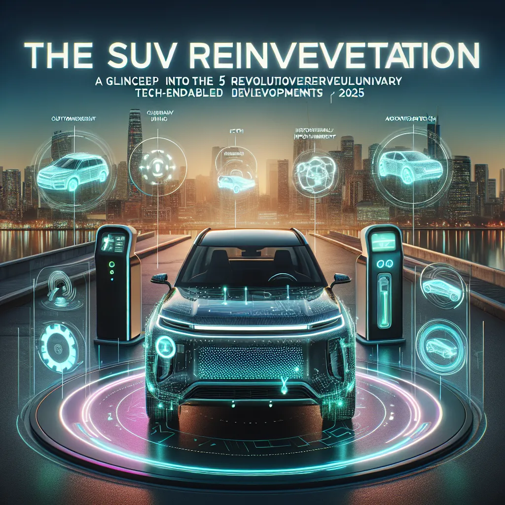 The SUV Reinvention: A Glimpse into the 5 Revolutionary Tech-Enabled Developments of 2025