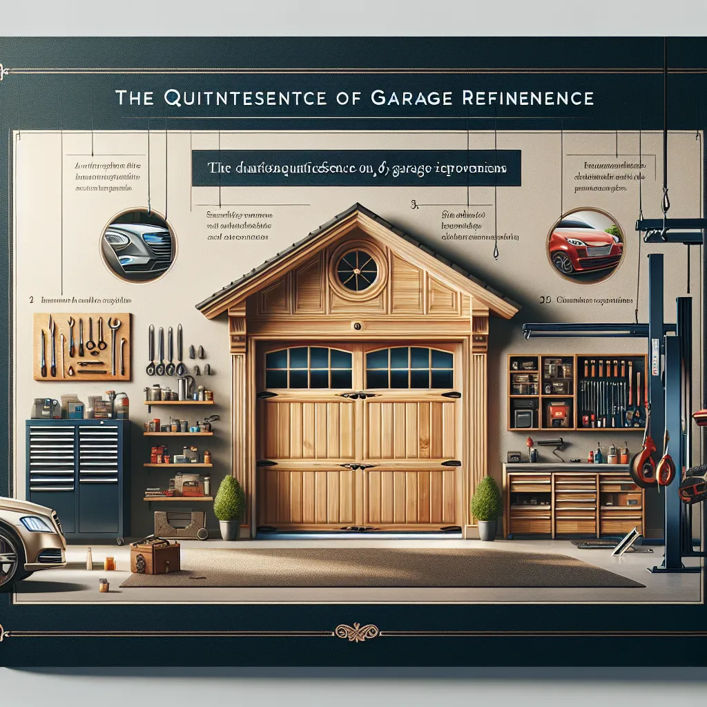 The Quintessence of Garage Refinement: Five Exquisite Garage Upgrades You Never Knew You Needed