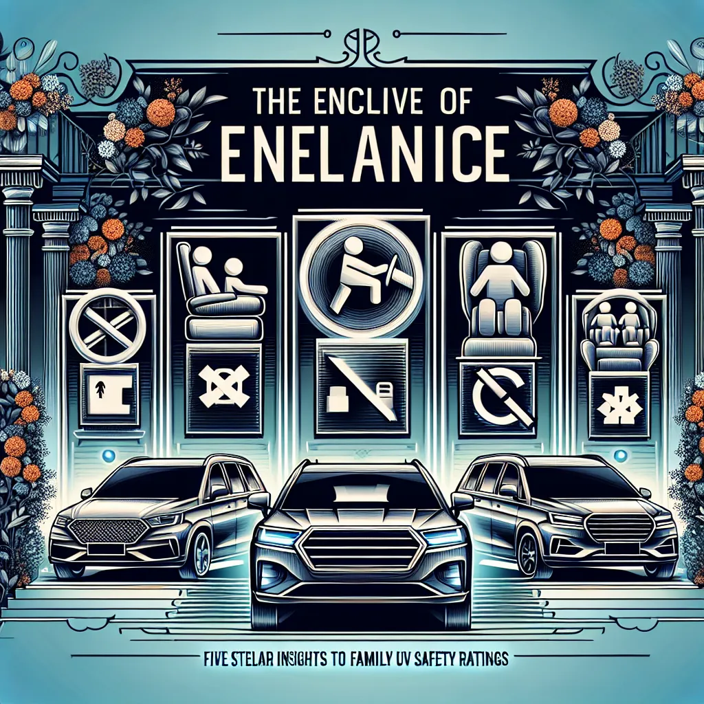 The Enclave of Elegance: Five Stellar Insights into Family SUV Safety Ratings