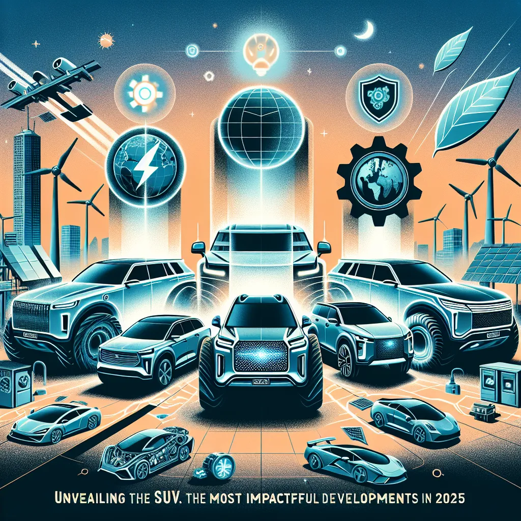 Unveiling the SUV Giants: The 5 Most Impactful Developments of 2025