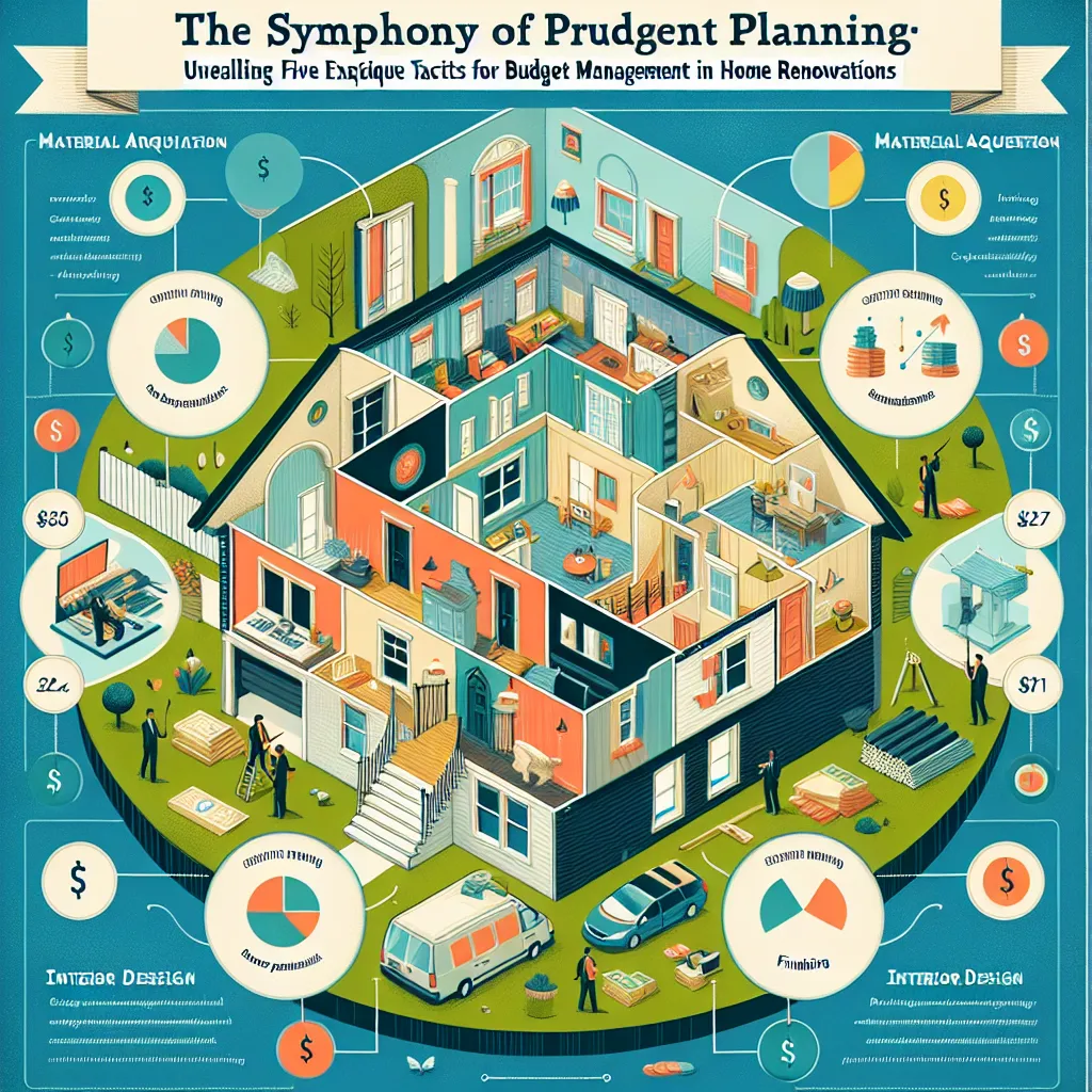 The Symphony of Prudent Planning: Unveiling Five Exquisite Tactics for Budget Management in Home Renovations