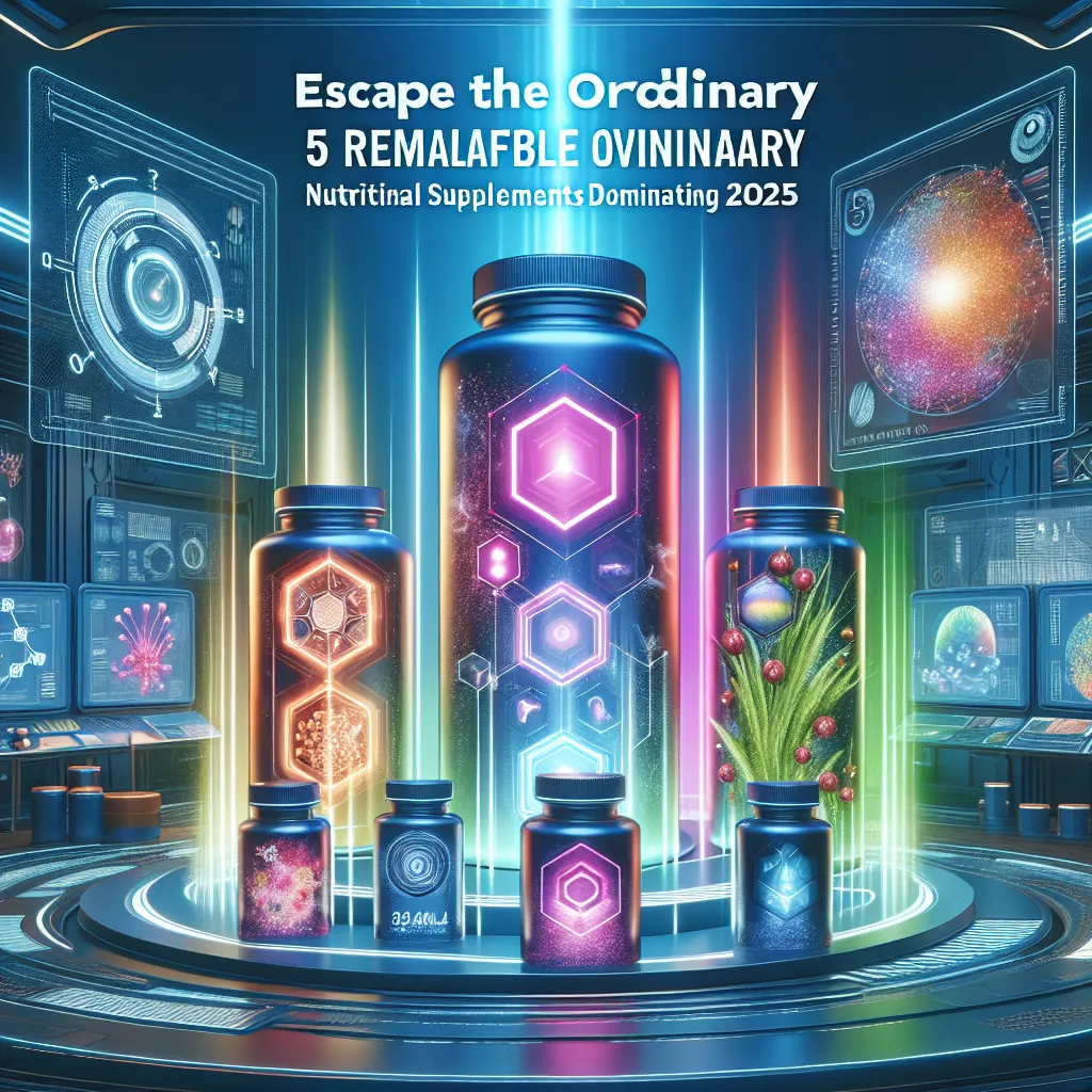 Escape the Ordinary: 5 Remarkable Nutrition Supplements Dominating 2025