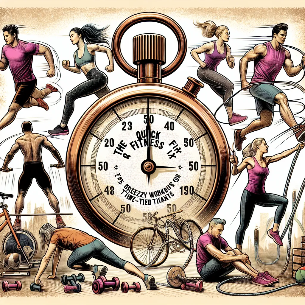 The Quick Fitness Fix: 5 Breezy Workouts for the Time-Tied Titans