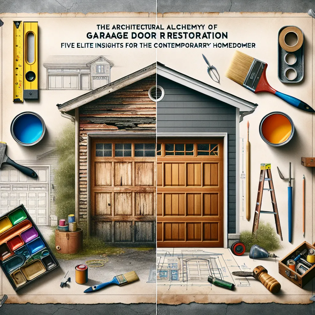 The Architectural Alchemy of Garage Door Restoration: Five Elite Insights for the Contemporary Homeowner