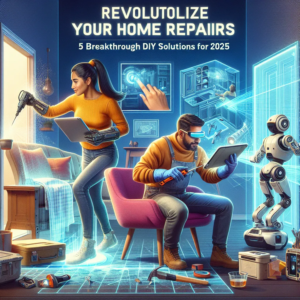 Revolutionize Your Home Repairs: 5 Breakthrough DIY Solutions for 2025