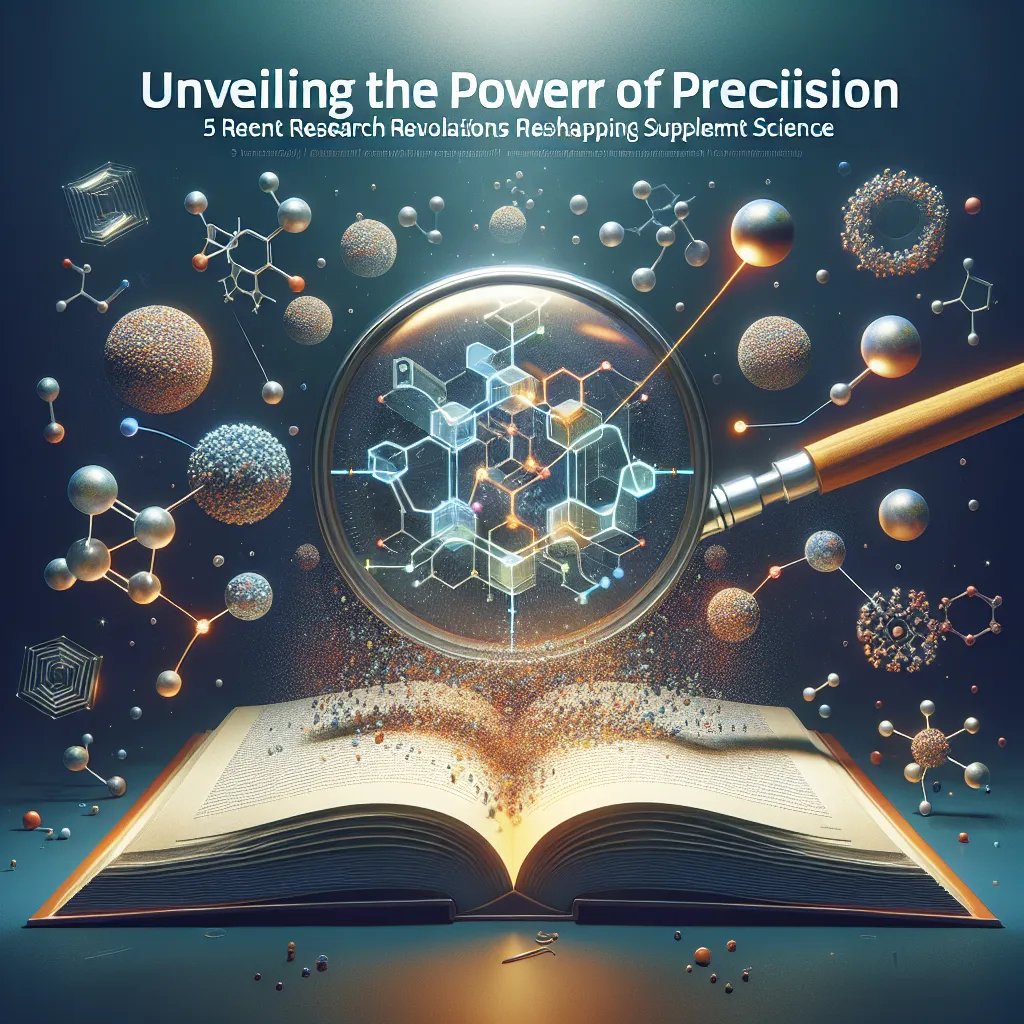 Unveiling the Power of Precision: 5 Recent Research Revelations Reshaping Supplement Science