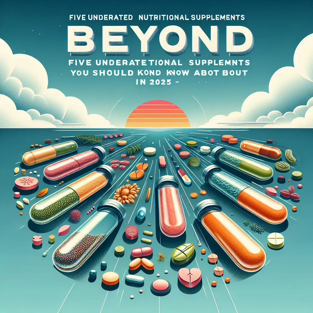 Beyond the Basics: Five Underrated Nutritional Supplements You Should Know About in 2025