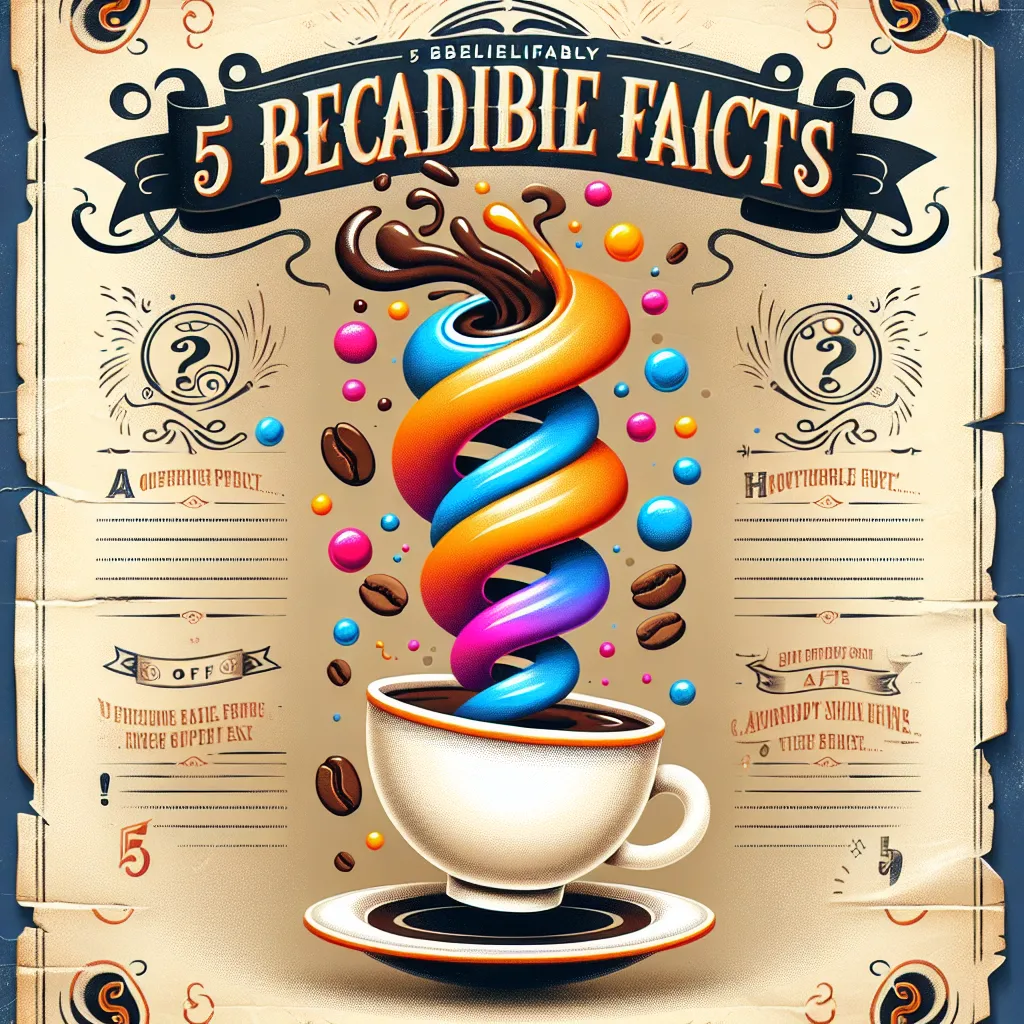 5 Unbelievably Bizarre Facts That'll Make Your Coffee Cup Do a Backflip!