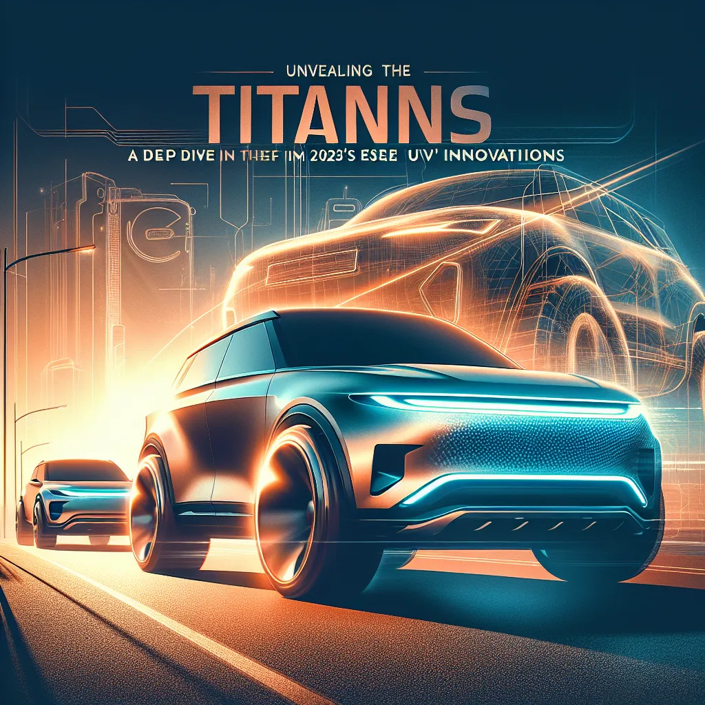 Unveiling The Titans: A Deep Dive Into 2025's Unseen SUV Innovations