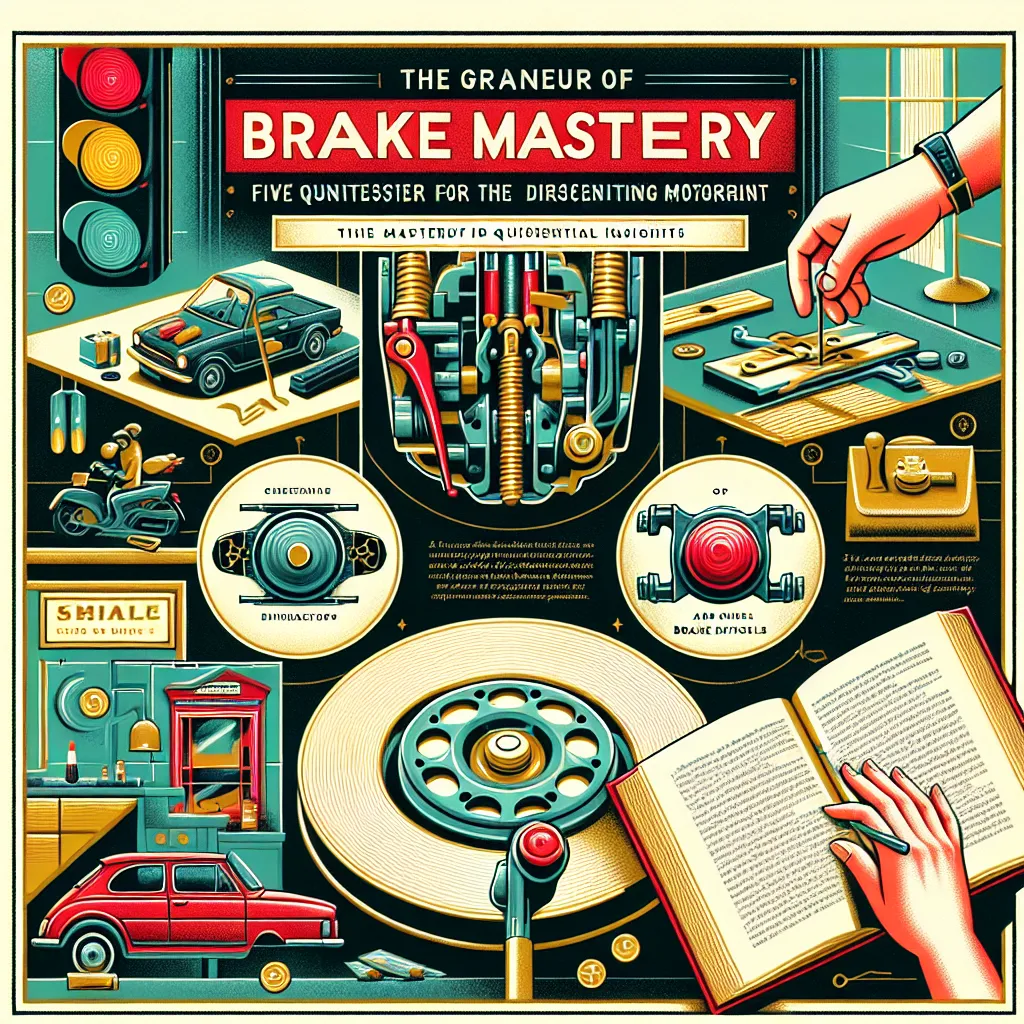 The Grandeur of Brake Mastery: Five Quintessential Insights for the Discerning Motorist