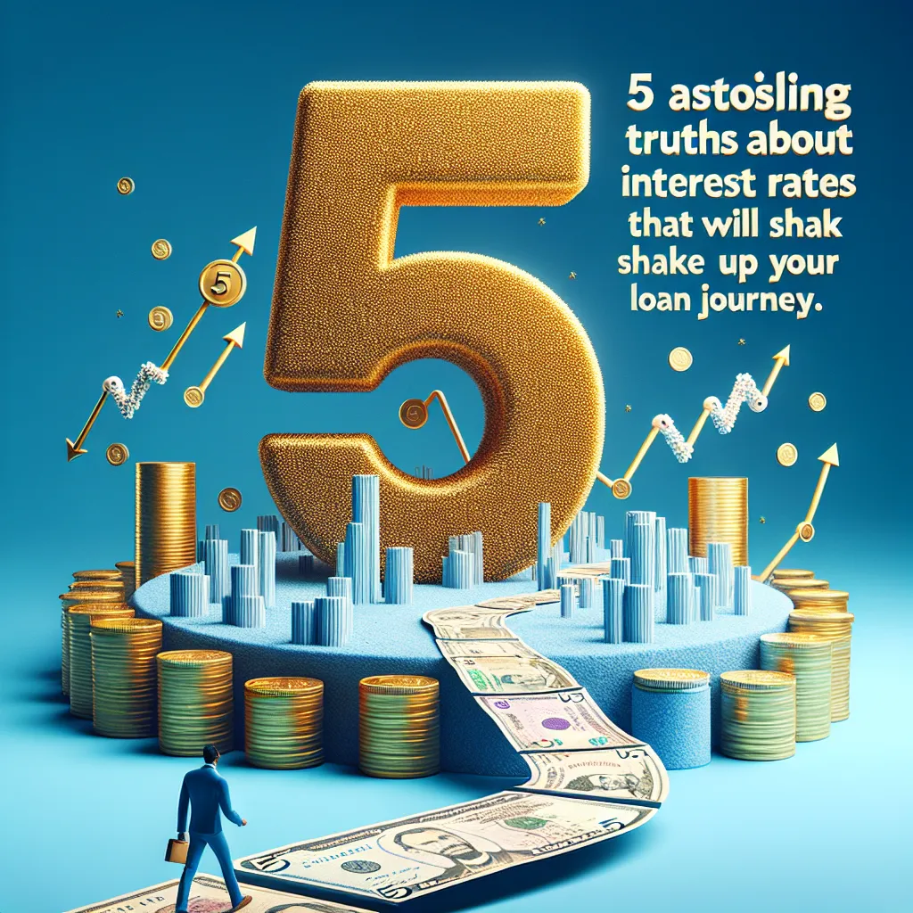 5 Astounding Truths About Interest Rates that Will Shake Up Your Loan Journey!