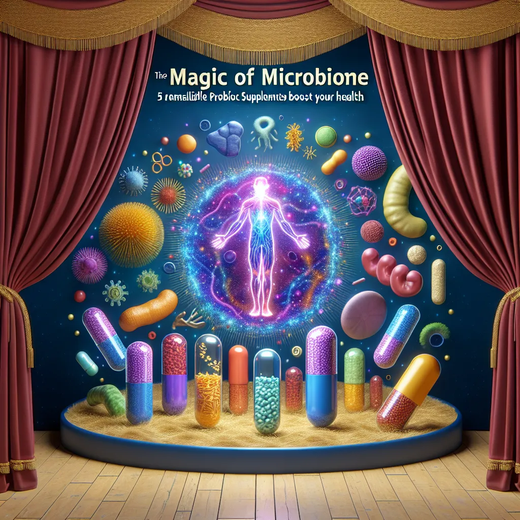 Unveiling the Magic of Microbiome: 5 Remarkable Probiotic Supplements to Boost Your Health