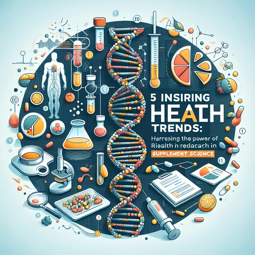 5 Inspiring Health Trends: Harnessing the Power of Research in Supplement Science