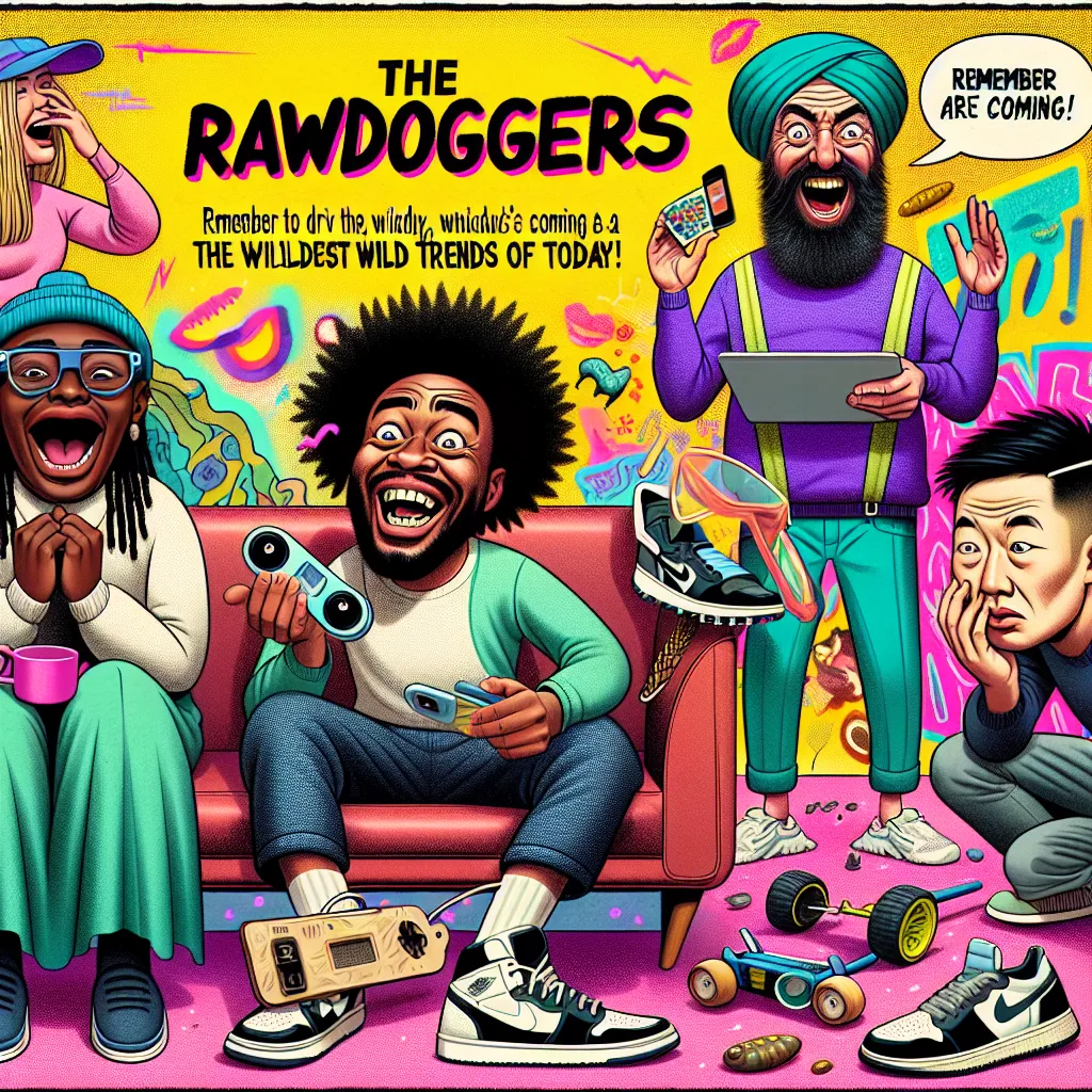 Brace Yourselves, the "Rawdoggers" are Coming: 5 Hilarious Takes on the Wildest Trends of Today
