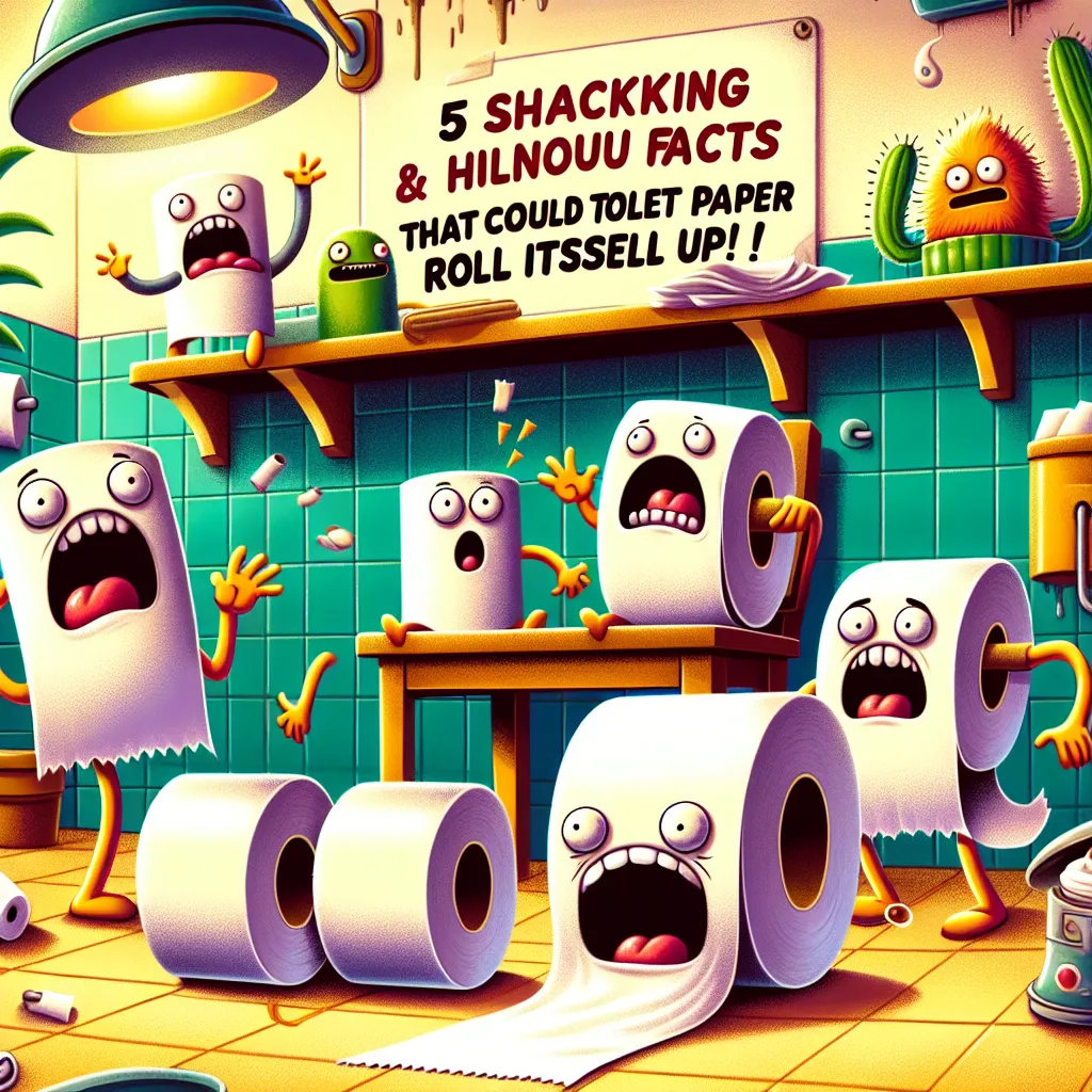 Five Shockingly Hilarious Facts That'll Make Your Toilet Paper Roll Itself Up!