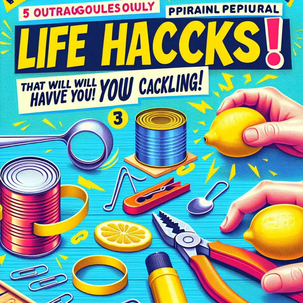 5 Outrageously Peculiar Life Hacks That Will Have You Cackling!