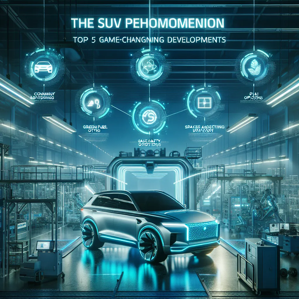 The SUV Phenomenon: Top 5 Game-Changing Developments in 2025
