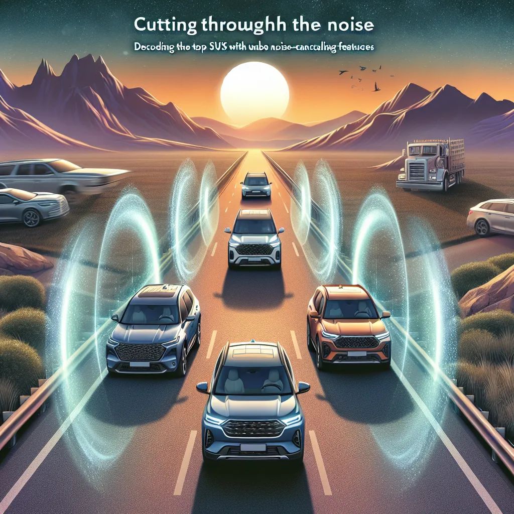 Cutting Through the Noise: Decoding the Top 5 SUVs with Unbeatable Noise-Canceling Features