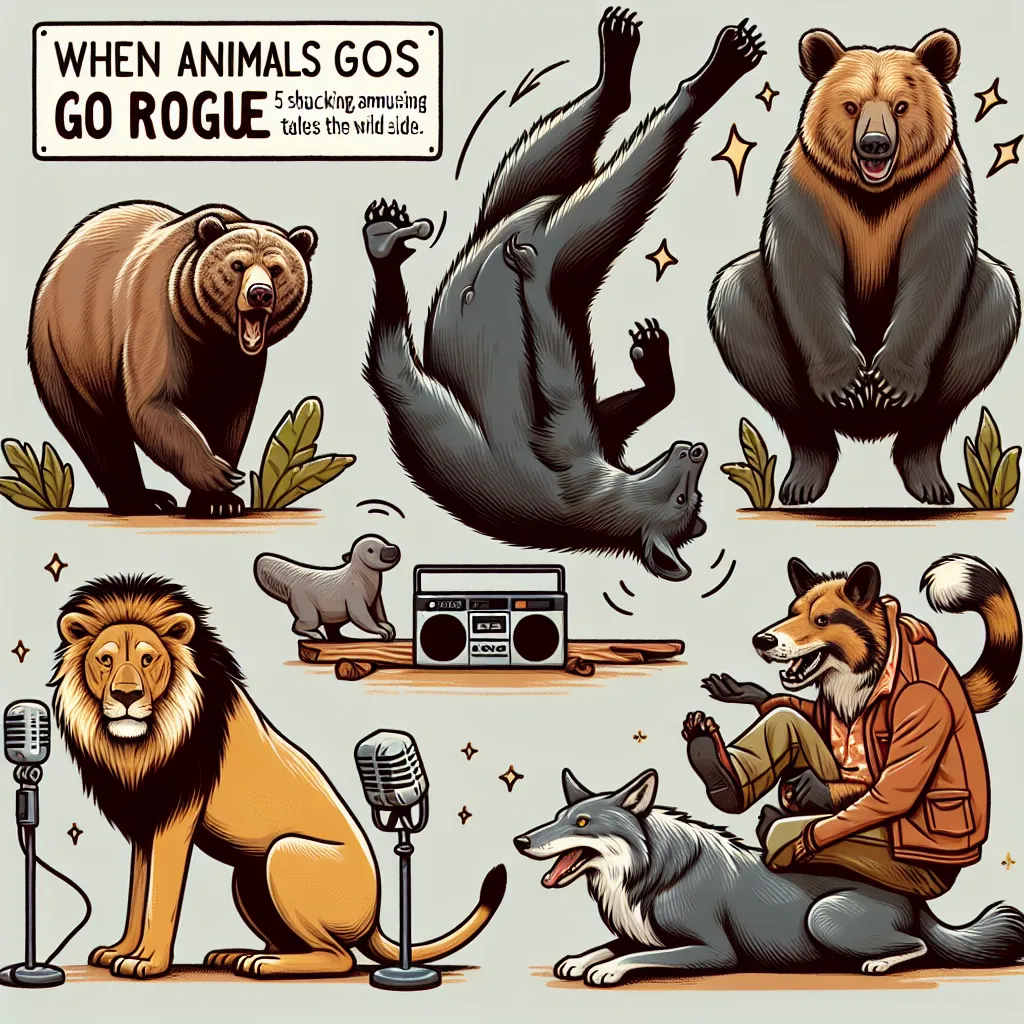 When Animals Go Rogue: 5 Shockingly Amusing Tales From The Wild Side