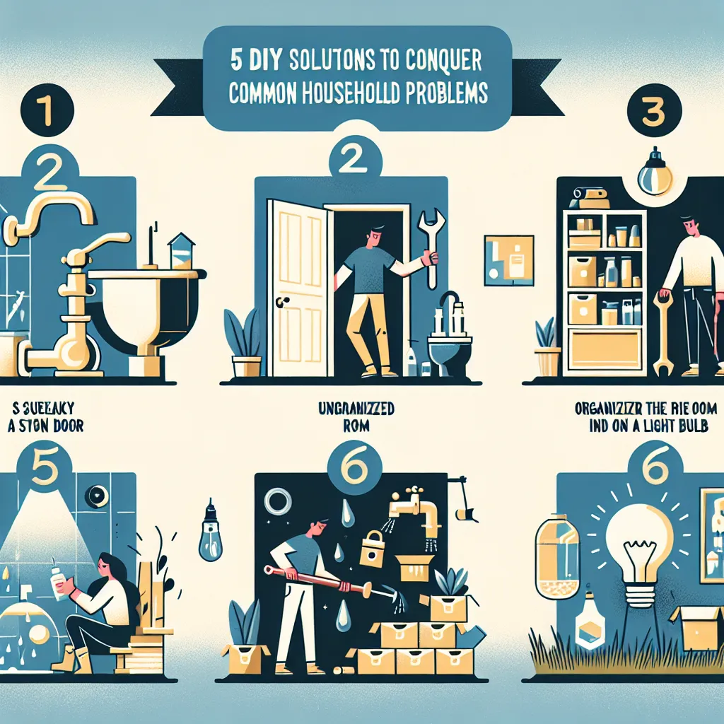 5 DIY Solutions to Conquer Common Household Problems