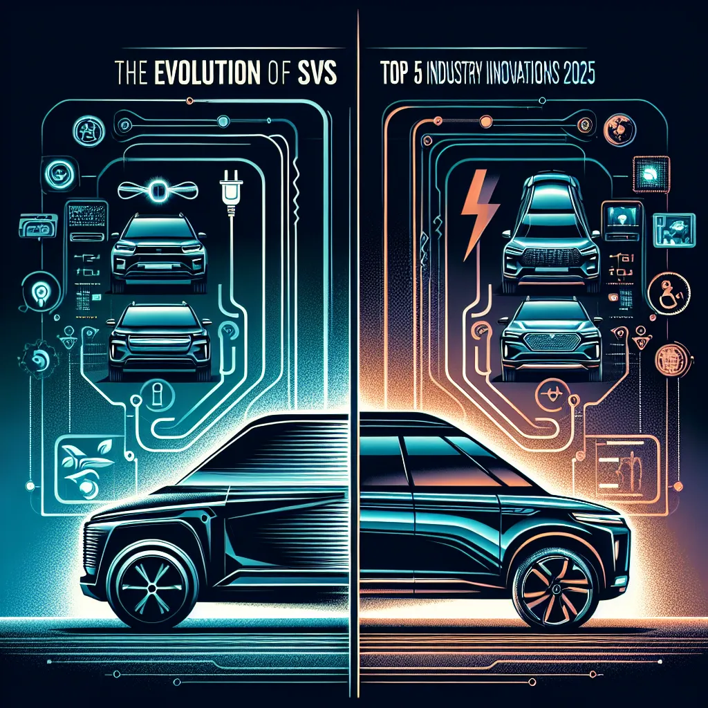 The Evolution of SUVs: Top 5 Industry Innovations of 2025