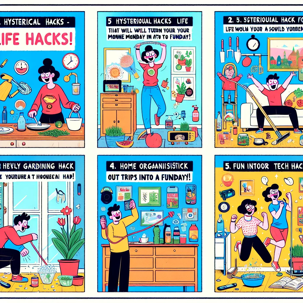 5 Hysterical Hacks For Life That Will Turn Your Mundane Monday Into a Funday!