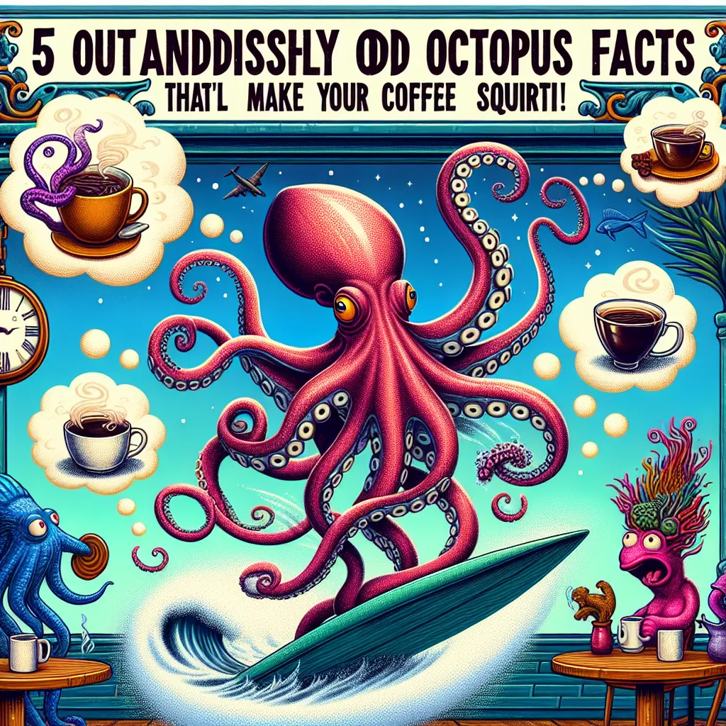 5 Outlandishly Odd Octopus Facts That'll Make Your Coffee Squirt!”