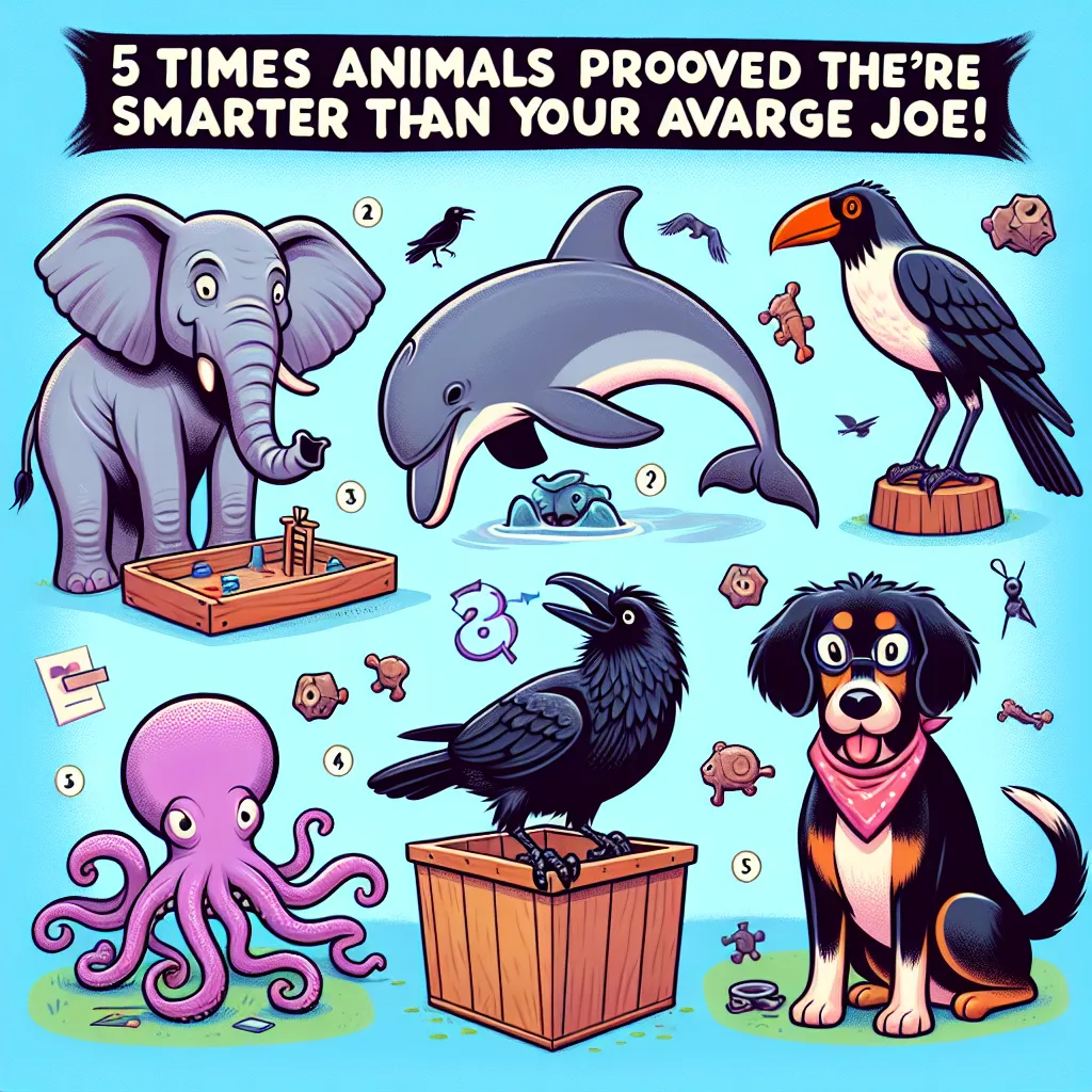 5 Times Animals Proved They're Smarter Than Your Average Joe!