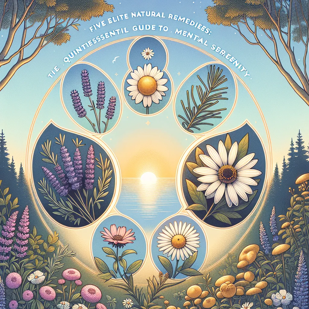 Five Elite Natural Remedies: The Quintessential Guide to Mental Serenity