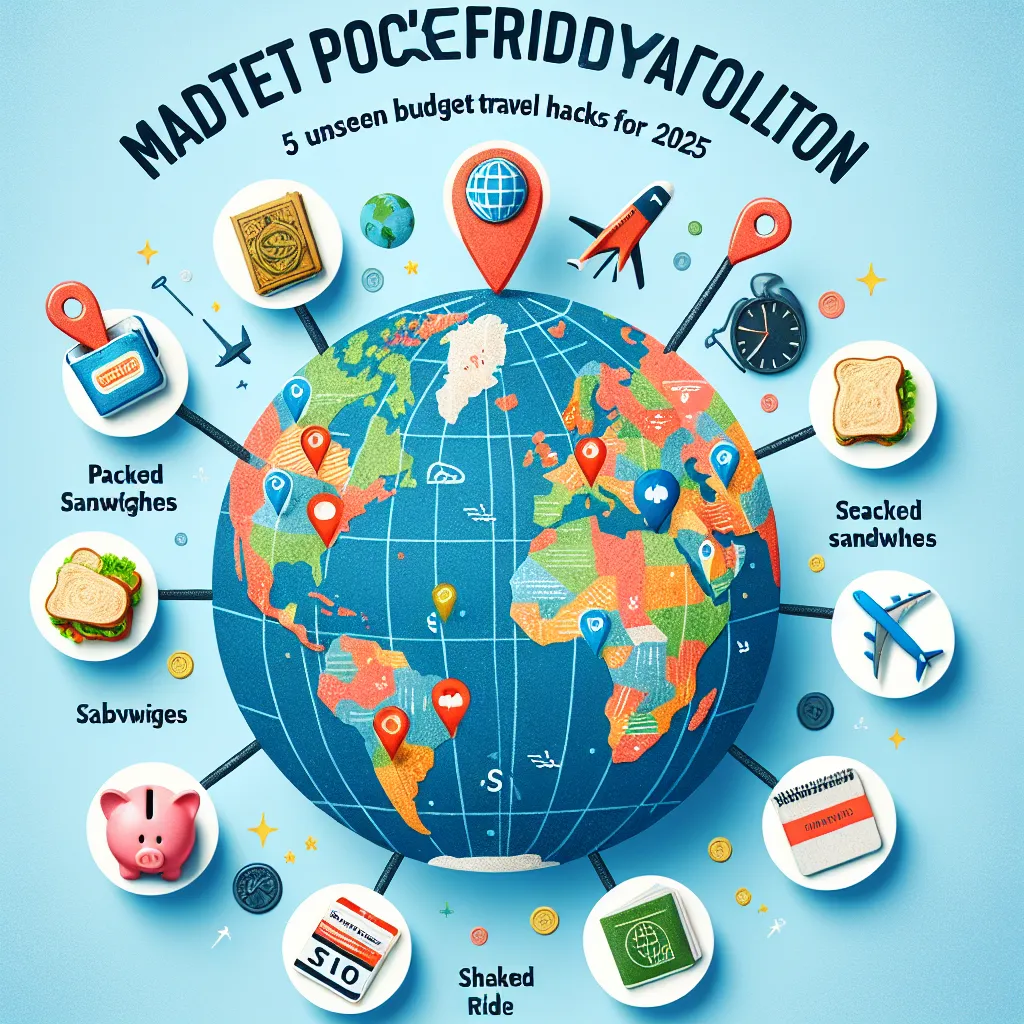 Master the Art of Pocket-Friendly Exploration: 5 Unseen Budget Travel Hacks for 2025