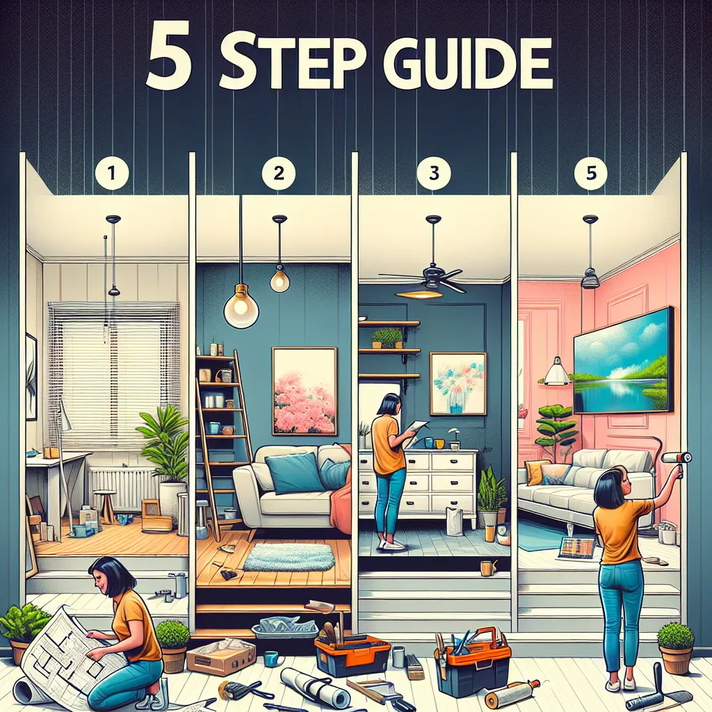 How to Achieve a Budget-Friendly Home Makeover: A 5-Step Guide