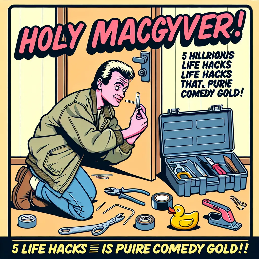 Holy MacGyver! 5 Hilarious Life Hacks that are Pure Comedy Gold!