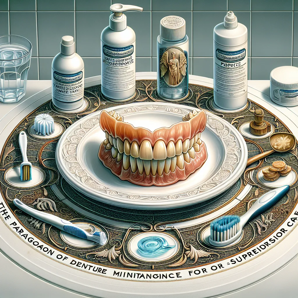 The Paragon of Denture Maintenance: Five Exquisite Insights for Superior Care