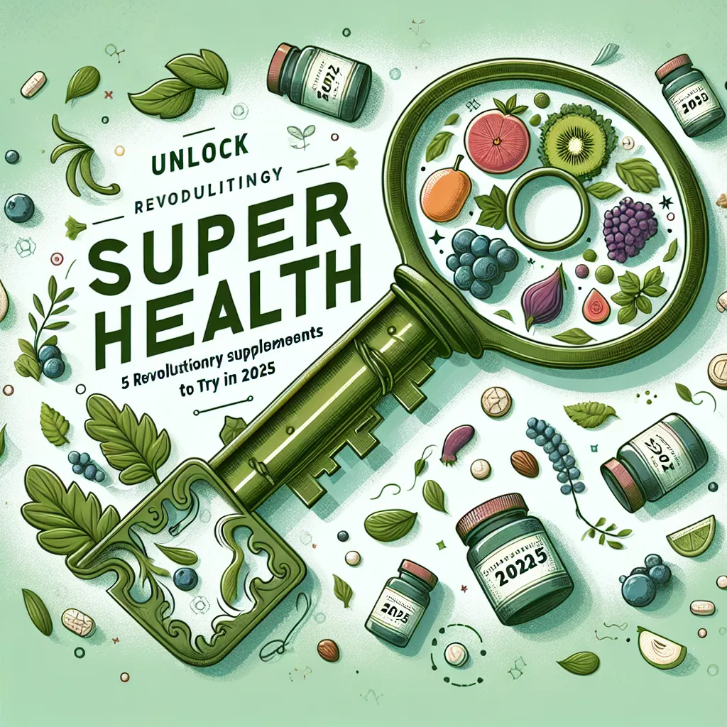 Unlock Super Health: 5 Revolutionary Nutrition Supplements to Try in 2025