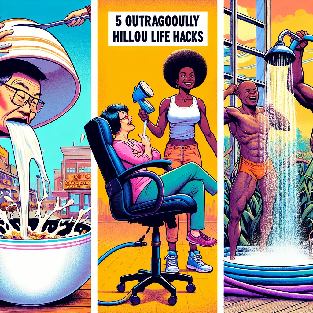 5 Outrageously Hilarious Life Hacks That Will Change Your Reality